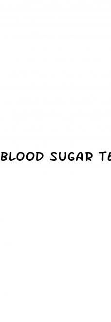 blood sugar test fasting water drink