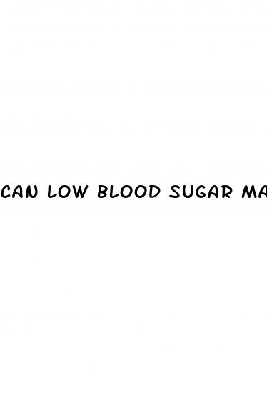 can low blood sugar make you faint