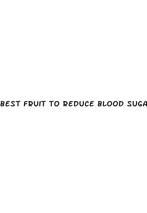 best fruit to reduce blood sugar