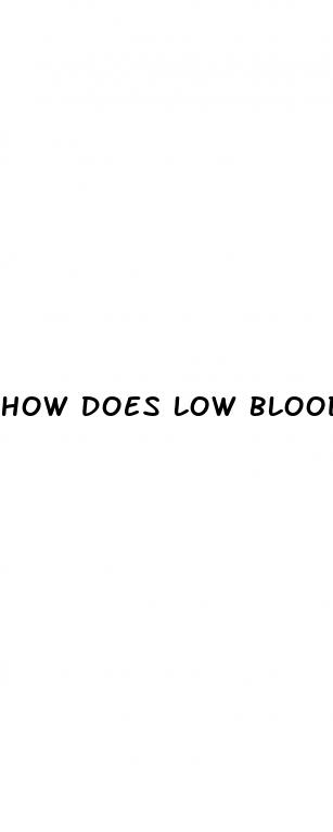how does low blood sugar make you feel