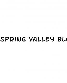 spring valley blood sugar support