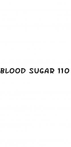 blood sugar 110 after meal
