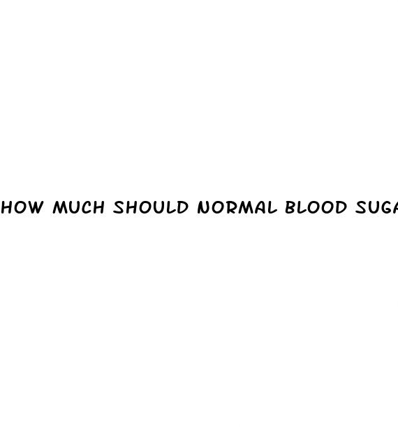 how much should normal blood sugar be
