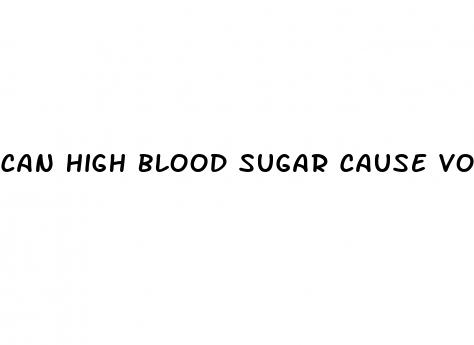 can high blood sugar cause vomiting