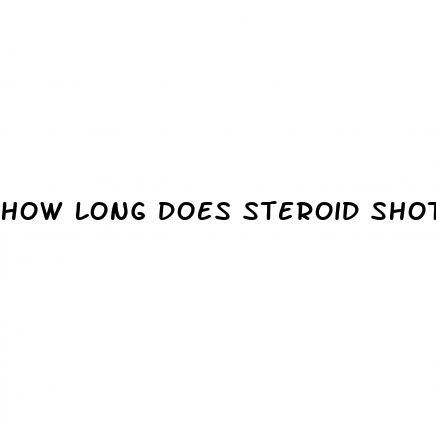 how long does steroid shot affect blood sugar