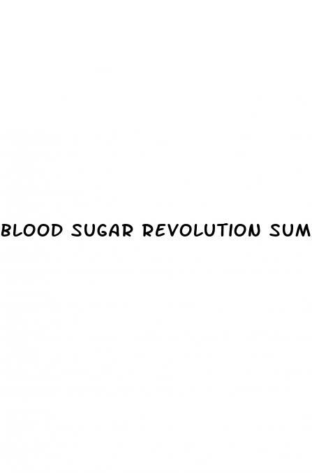 blood sugar revolution summit 2023