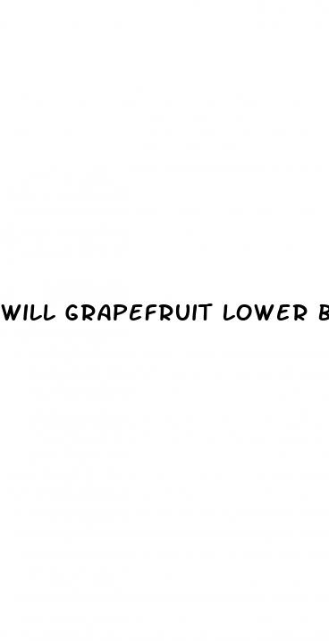 will grapefruit lower blood sugar