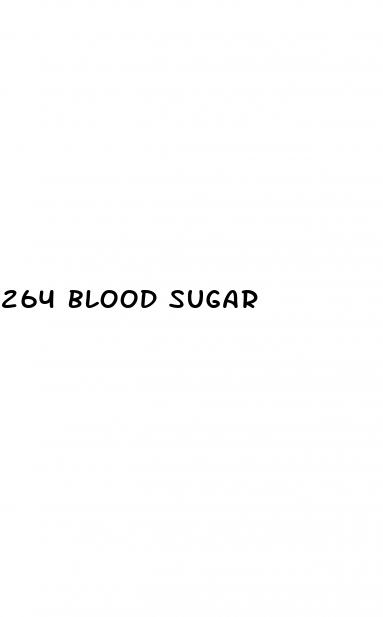 264 blood sugar