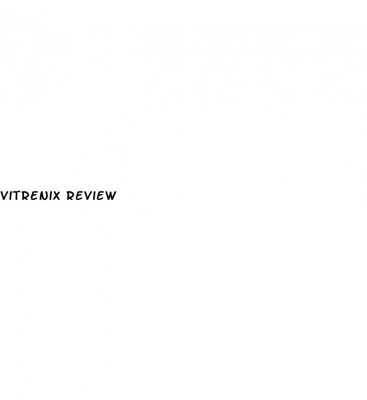 vitrenix review