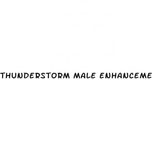 thunderstorm male enhancement