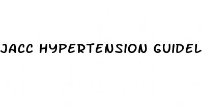 jacc hypertension guidelines