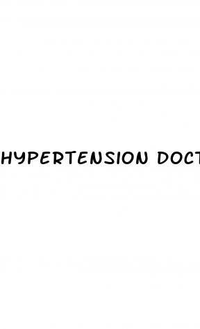 hypertension doctor name