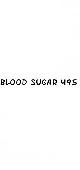 blood sugar 495