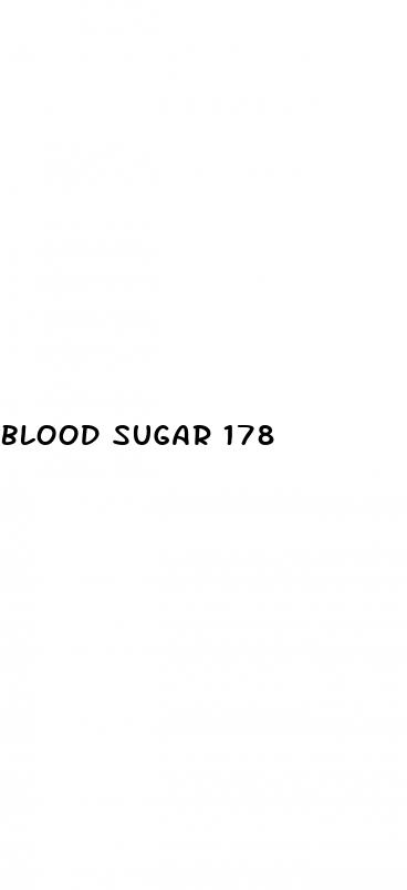 blood sugar 178