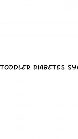 toddler diabetes symptoms