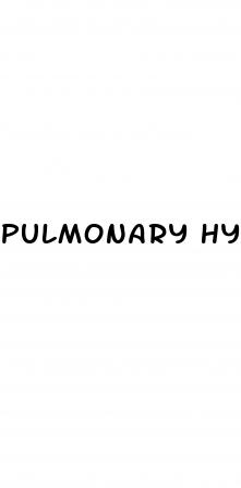 pulmonary hypertension emphysema