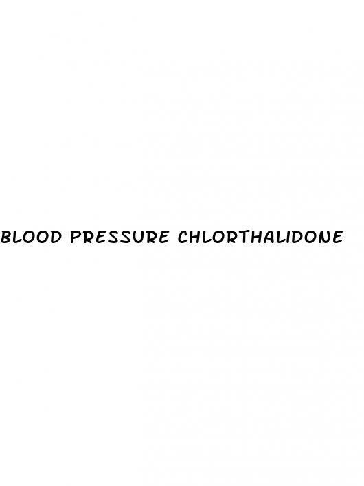 blood pressure chlorthalidone