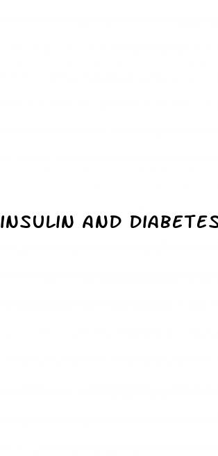 insulin and diabetes