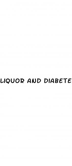 liquor and diabetes