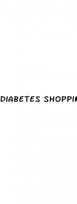 diabetes shopping list