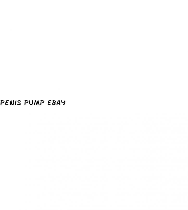 penis pump ebay