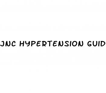 jnc hypertension guideline