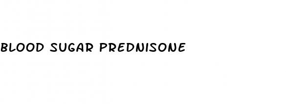 blood sugar prednisone