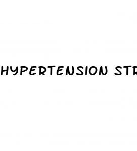 hypertension stress test