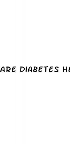 are diabetes hereditary
