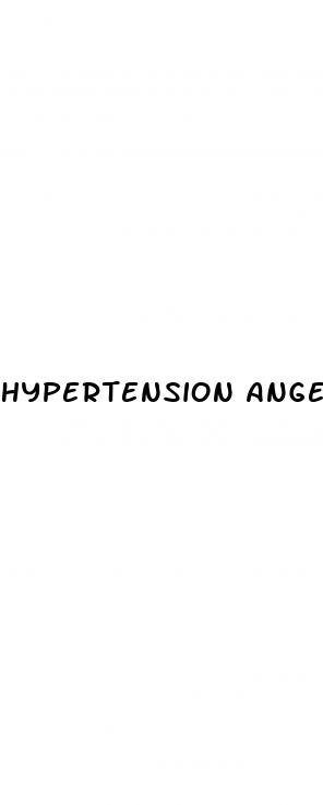hypertension anger symptoms