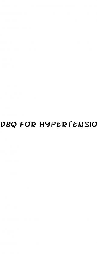 dbq for hypertension
