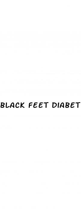 black feet diabetes