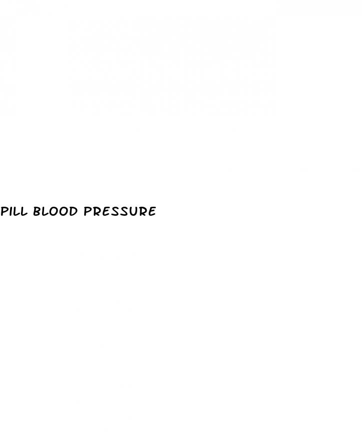 pill blood pressure
