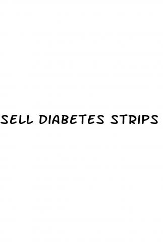 sell diabetes strips
