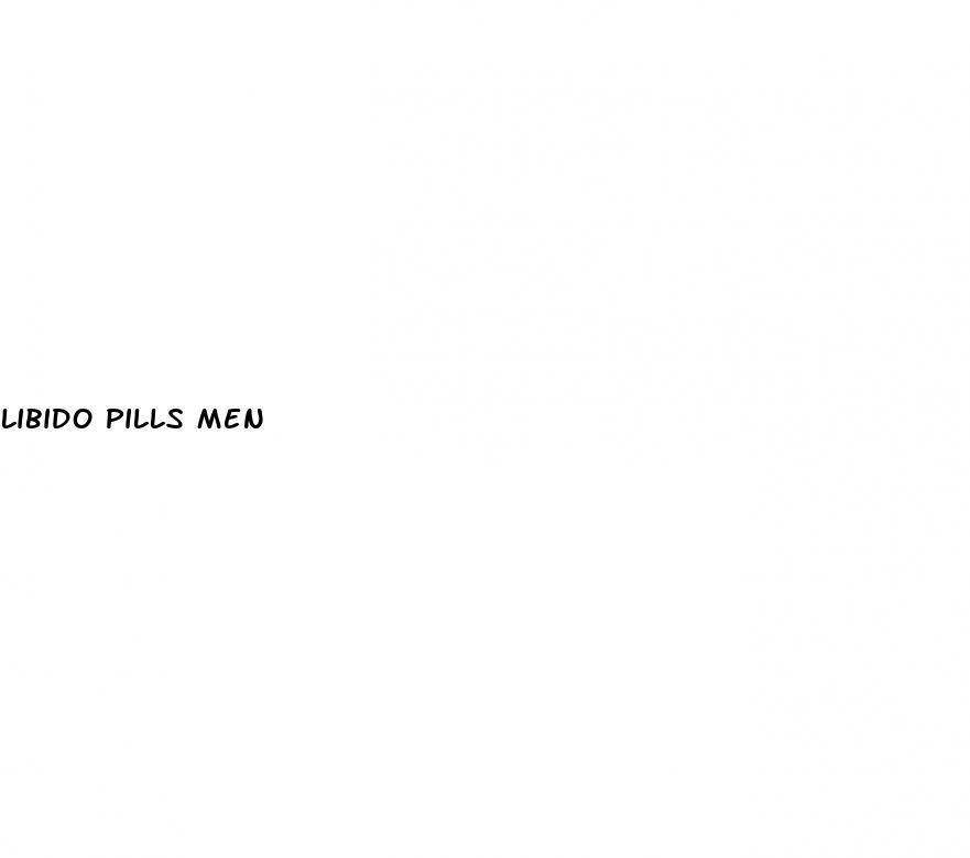 libido pills men
