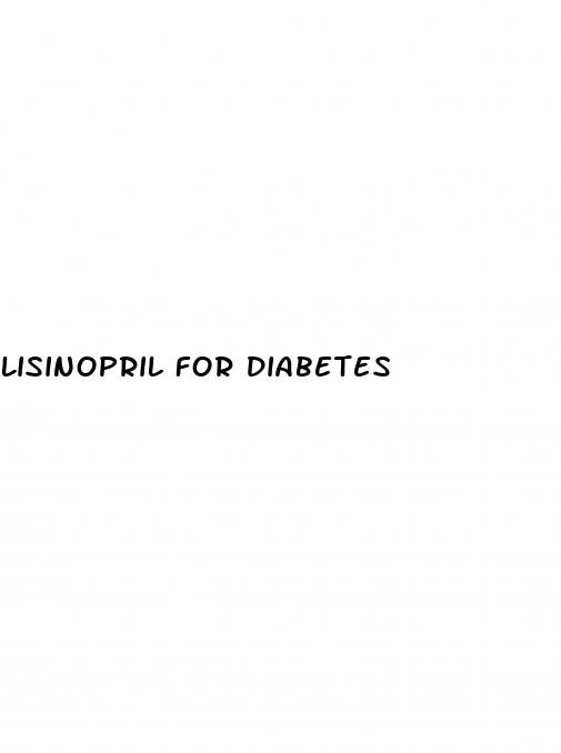 lisinopril for diabetes