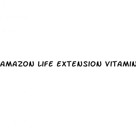 amazon life extension vitamins