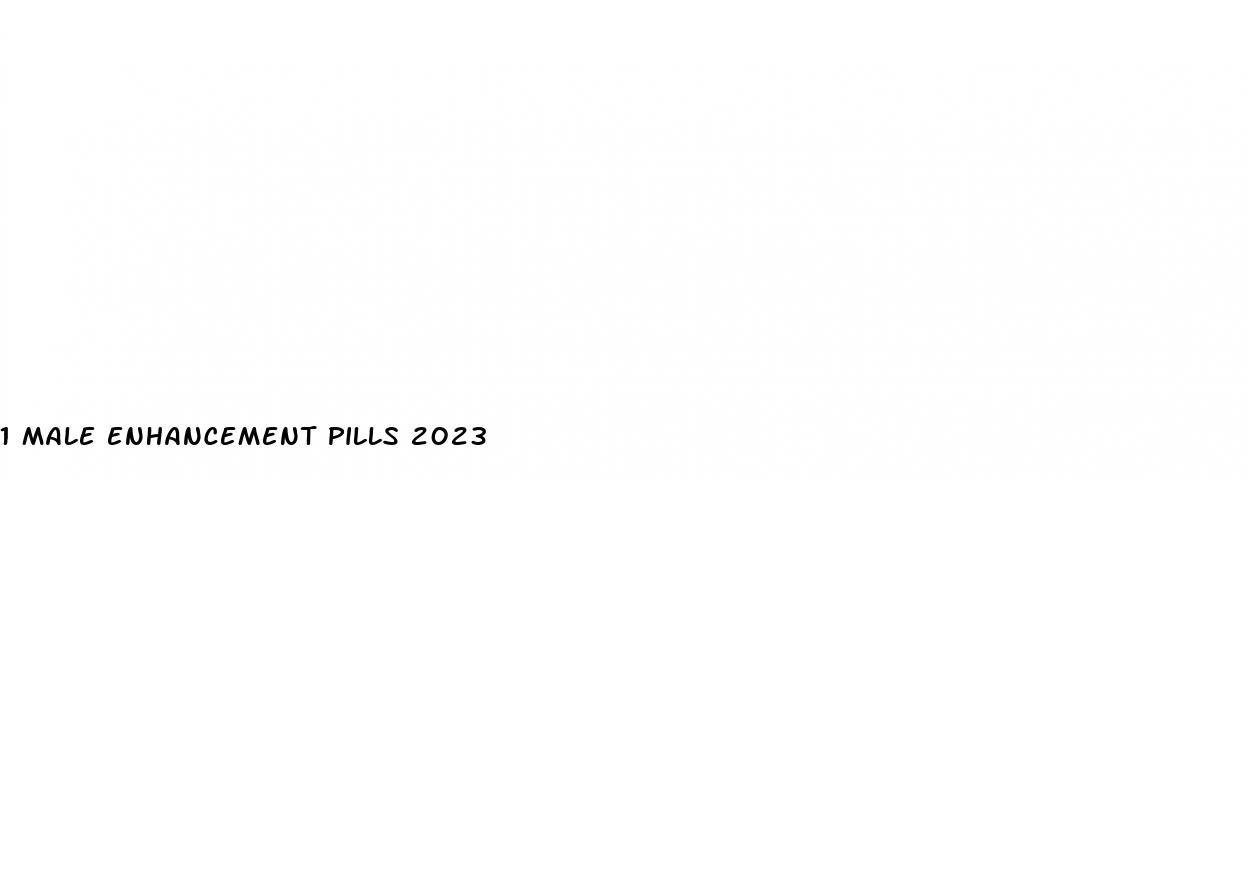 1 male enhancement pills 2023