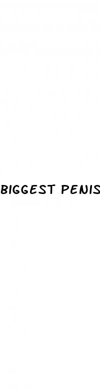 biggest penis on a man