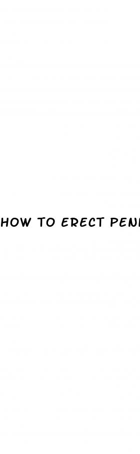 how to erect penis for long time