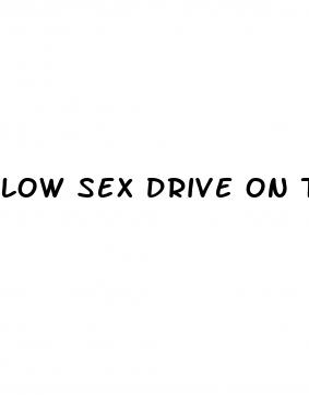 low sex drive on the pill