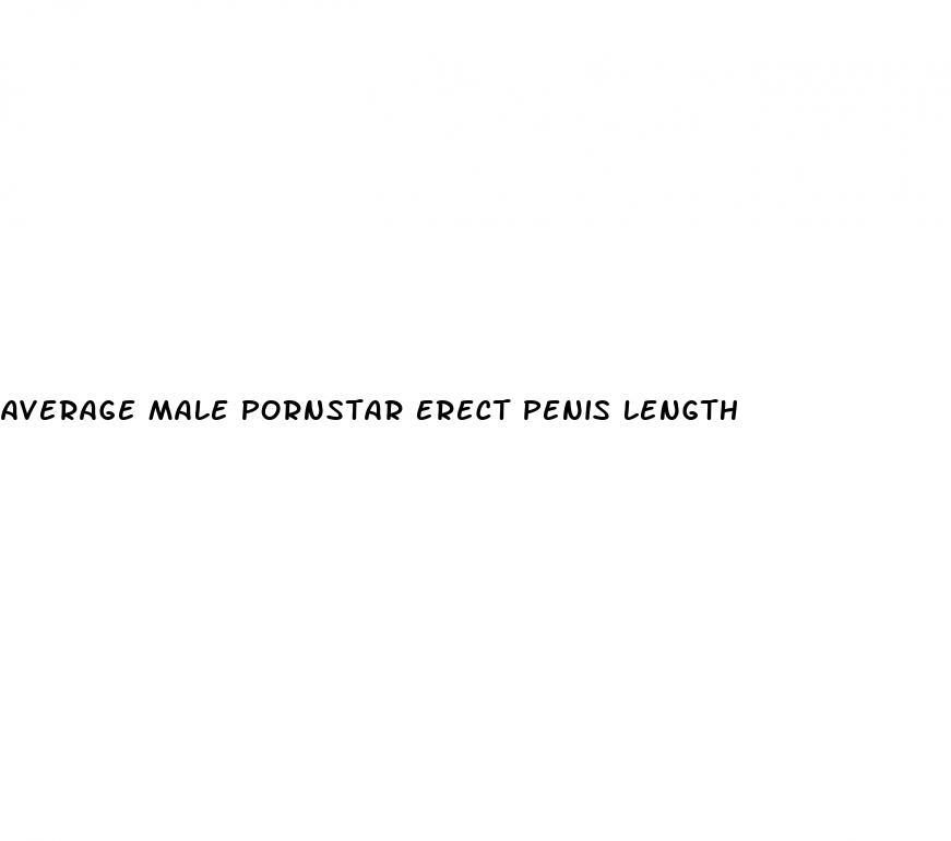average male pornstar erect penis length