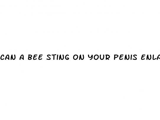 can a bee sting on your penis enlarge it