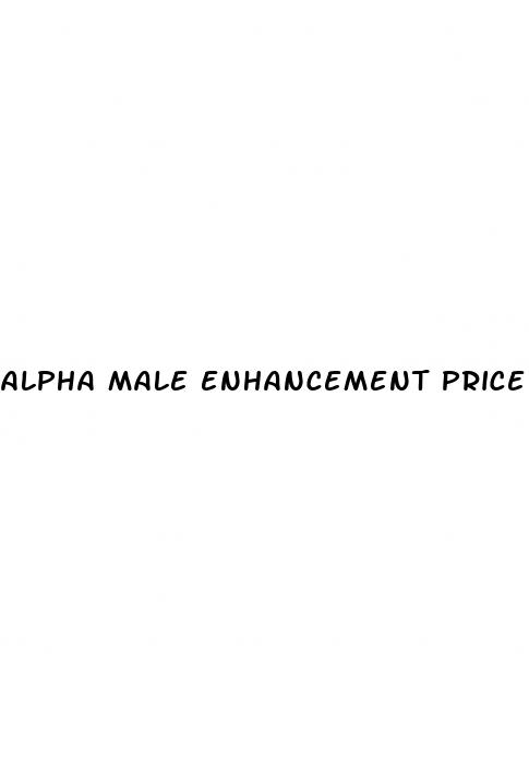 alpha male enhancement price