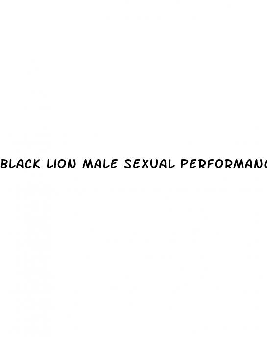 black lion male sexual performance enhancement pill