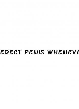 erect penis whenever i think of people naked