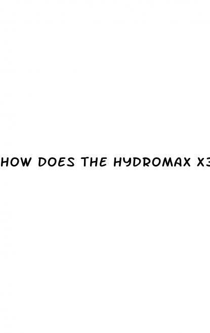 how does the hydromax x30 penis enlarger pump work
