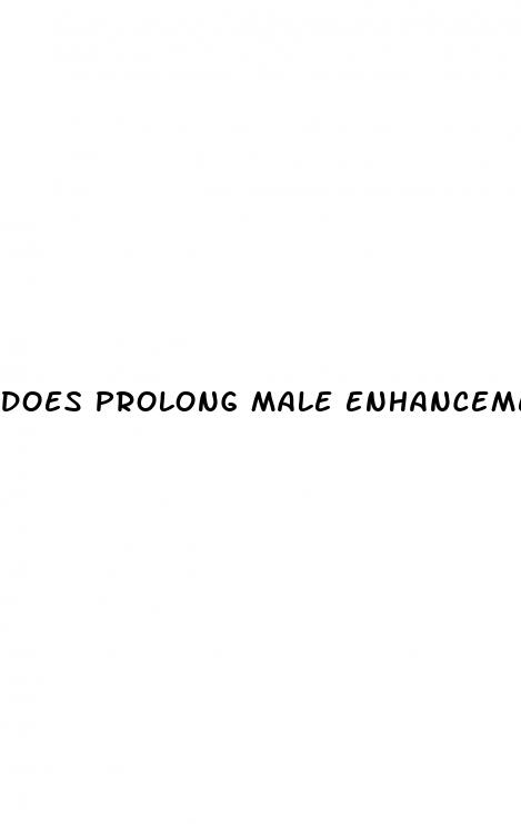 does prolong male enhancement work