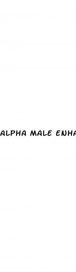 alpha male enhancement ingredients