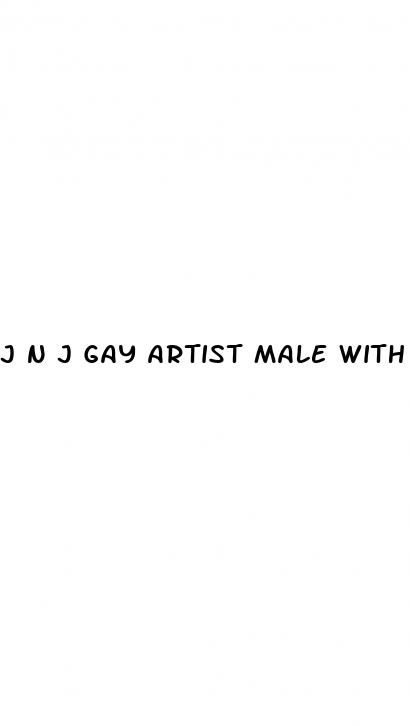 j n j gay artist male with erect penis